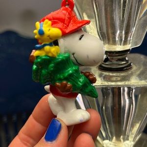 Vintage United Festure Syndicate "Peanuts Snoopy" Christmas Tree Ornament